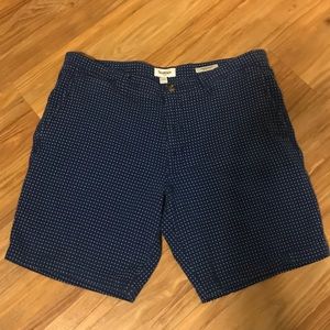 Men’s 9” Navy and White Shorts - 38
